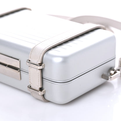 Christian Dior X RIMOWA Aluminum Personal Clutch On Strap Silver 6 of 10