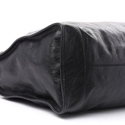Gucci Fluffy Calfskin Morpheus Weekender Duffle Black 8 of 13