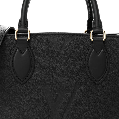 Louis Vuitton Empreinte Monogram Giant Onthego PM Black 7 of 9
