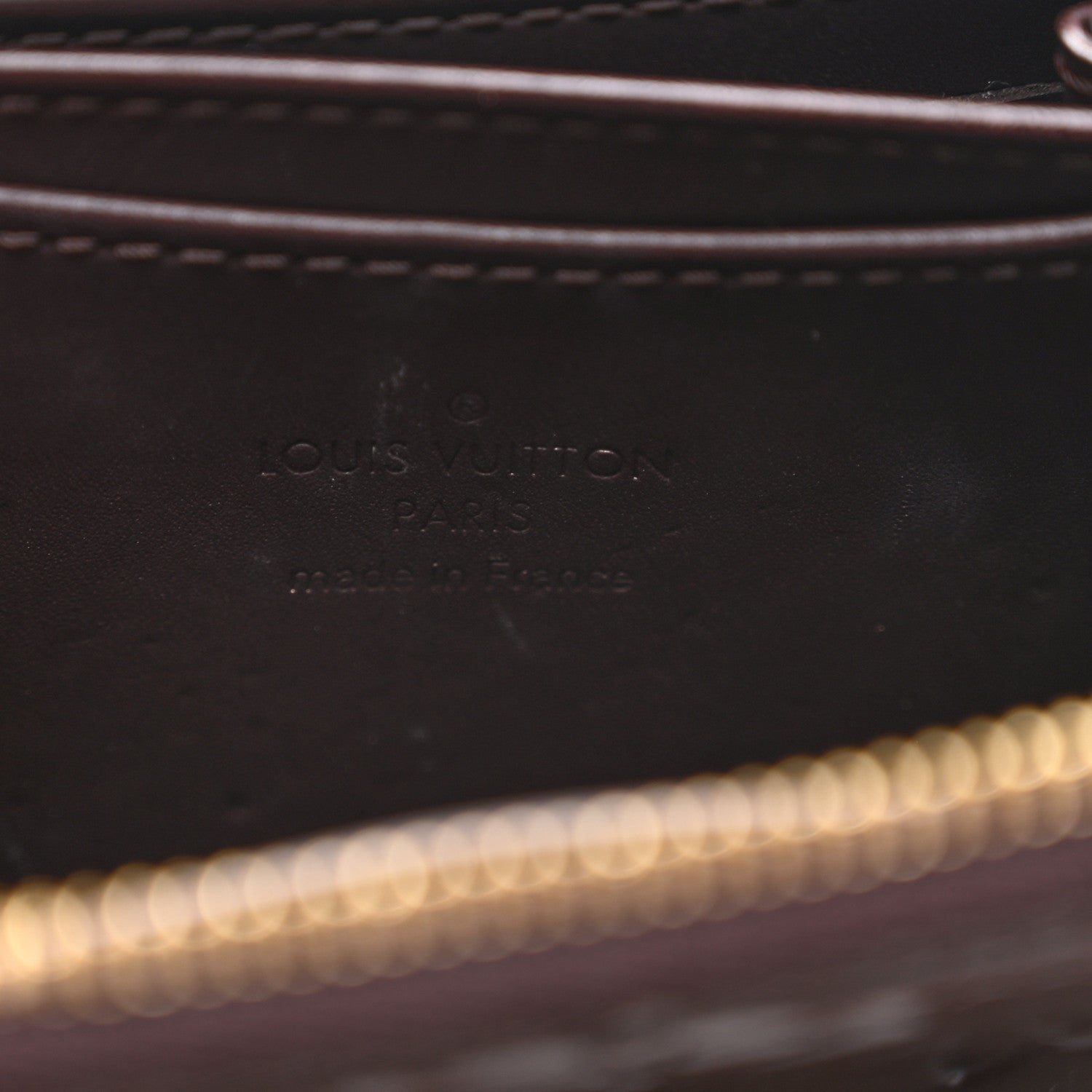 Louis Vuitton Vernis Zippy Coin Purse Wallet Amarante 6 of 6