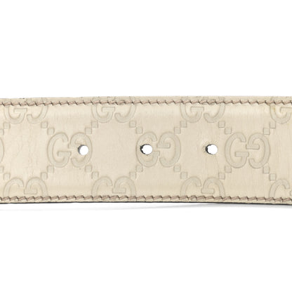 Gucci Guccissima Interlocking G 40mm Belt 85 34 Off White 5 of 6