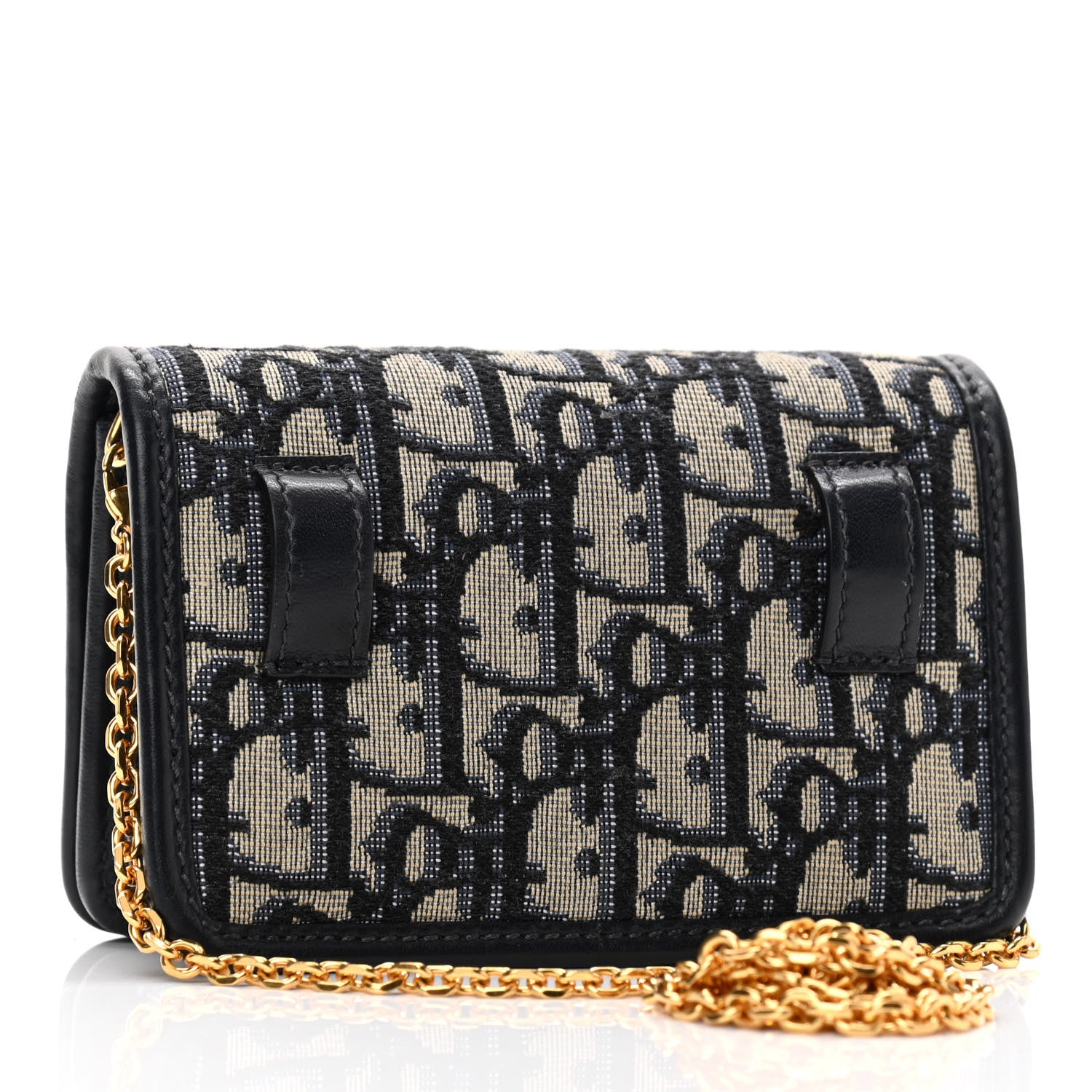 Christian Dior Oblique Nano 30 Montaigne Pouch Blue 3 of 10