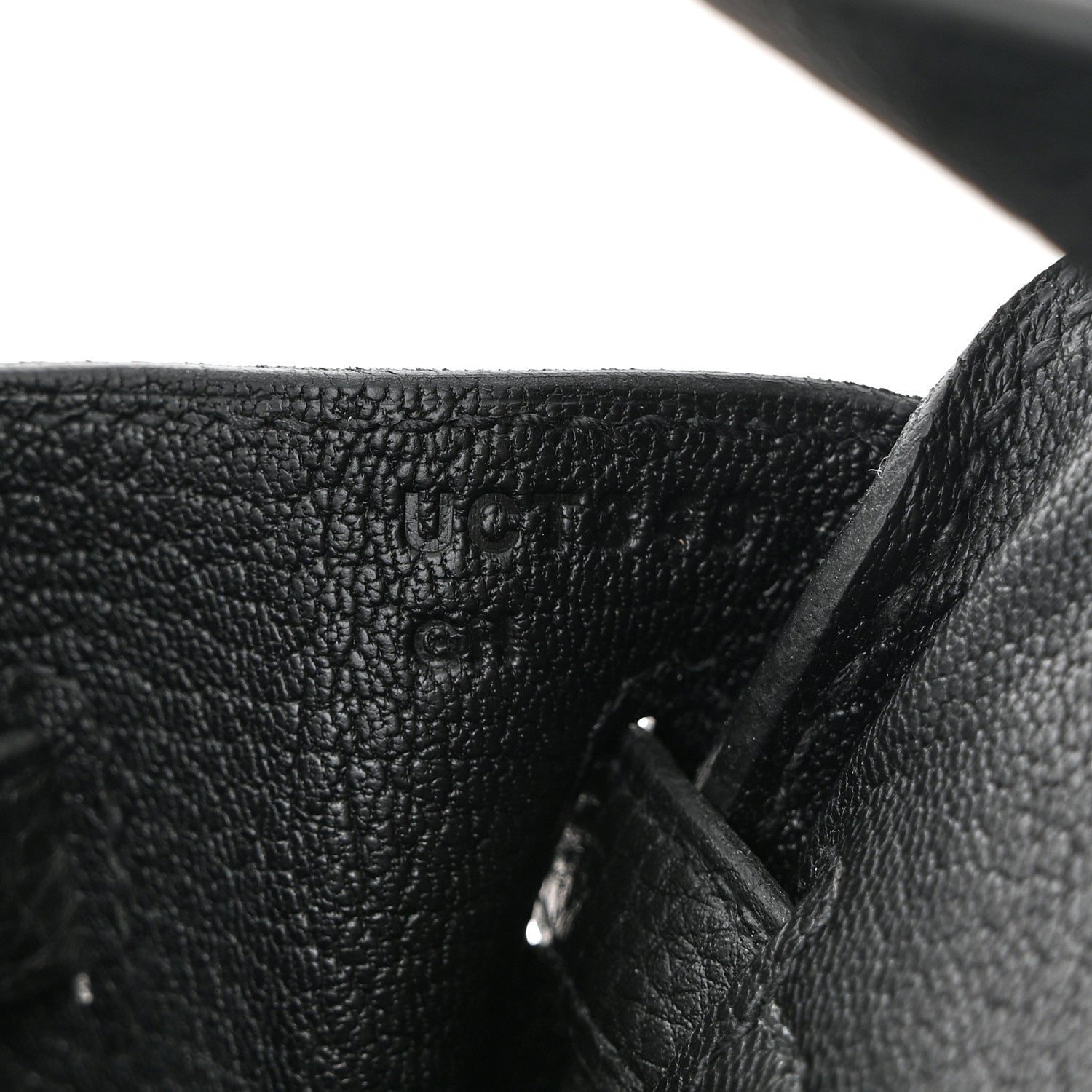 Hermes Togo Birkin 25 Black 7 of 10