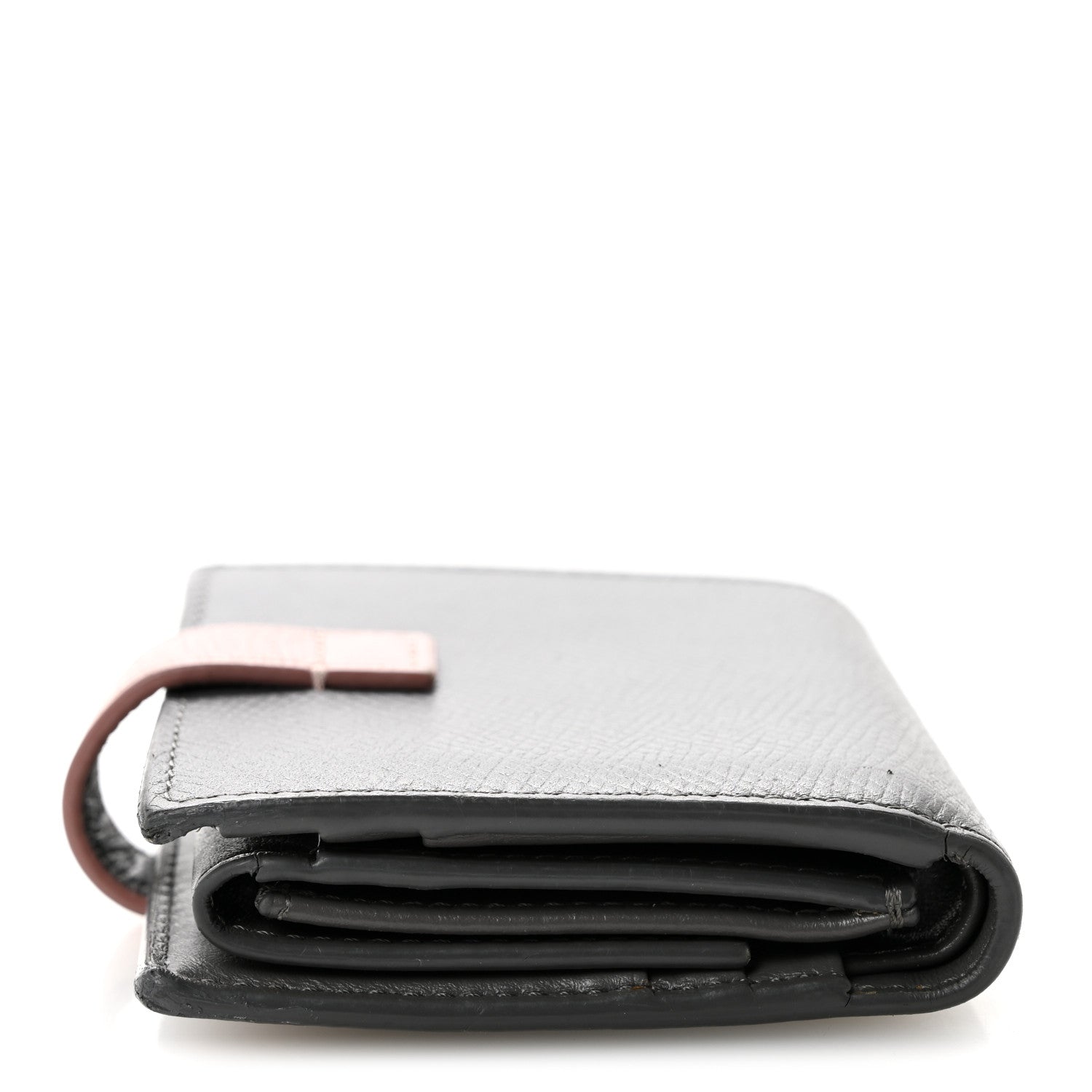 Celine Grained Calfskin Medium Multifunction Strap Wallet Grey Vintage Pink 11 of 11