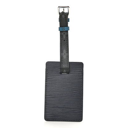 Louis Vuitton Monogram Eclipse Epi Luggage Tag Black 2 of 3