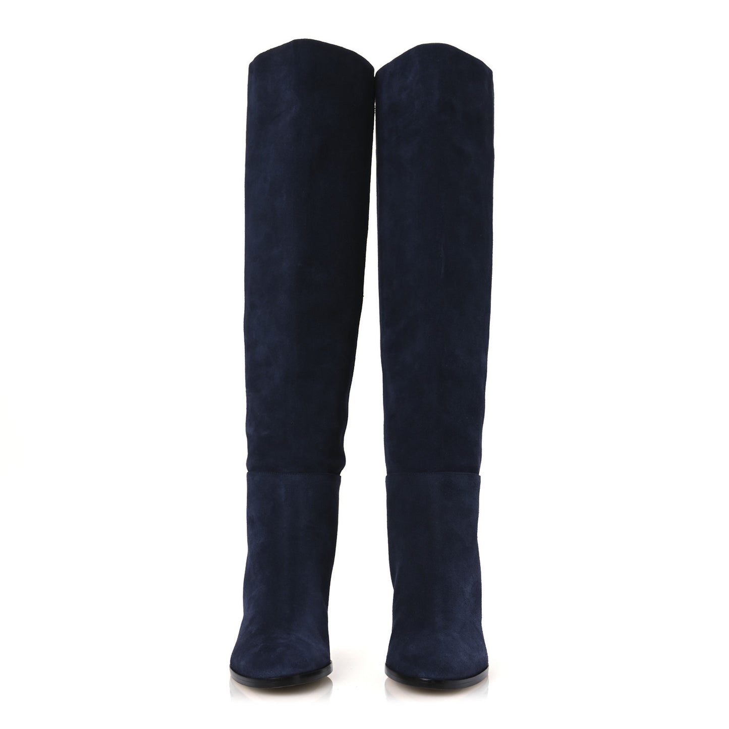 Suede Natalie 80 Boots 39.5 Navy
