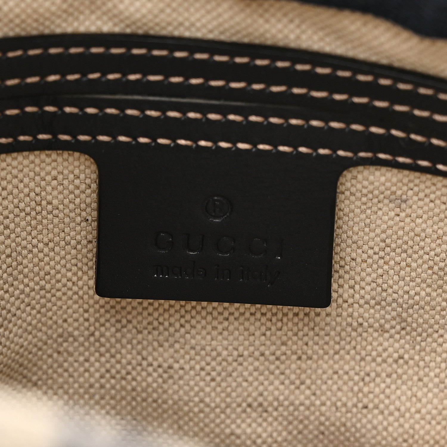 Gucci GG Plus Monogram Belt Bag Navy 6 of 10