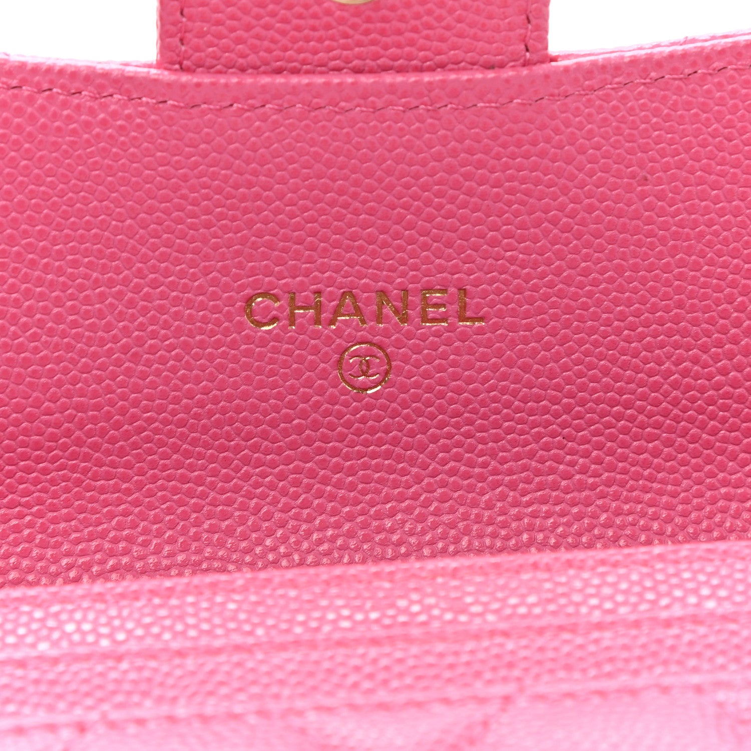 Chanel Caviar Quilted Medium Gusset Flap Wallet Pink 6 of 8