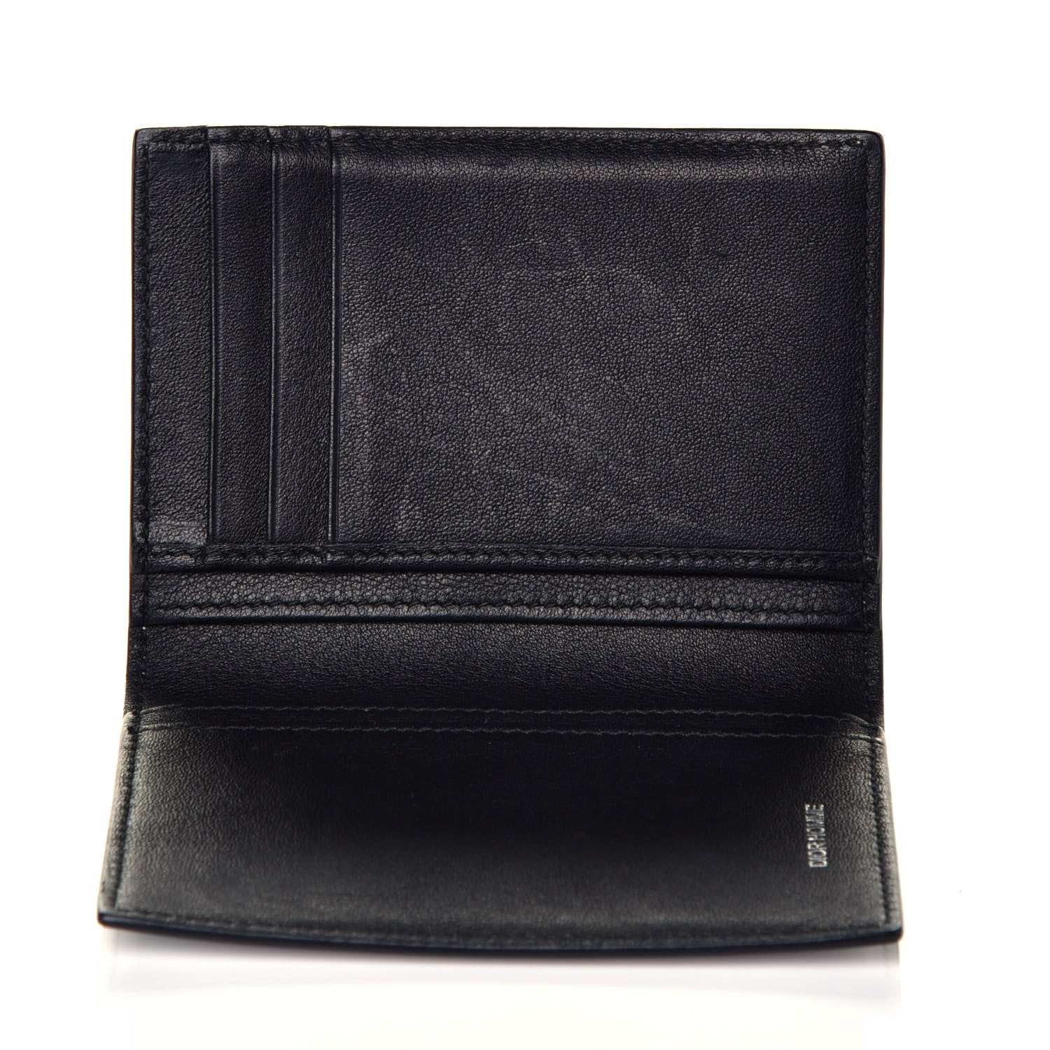 Christian Dior HOMME Metallic Calfskin Bi-Fold Card Holder Silver 5 of 7