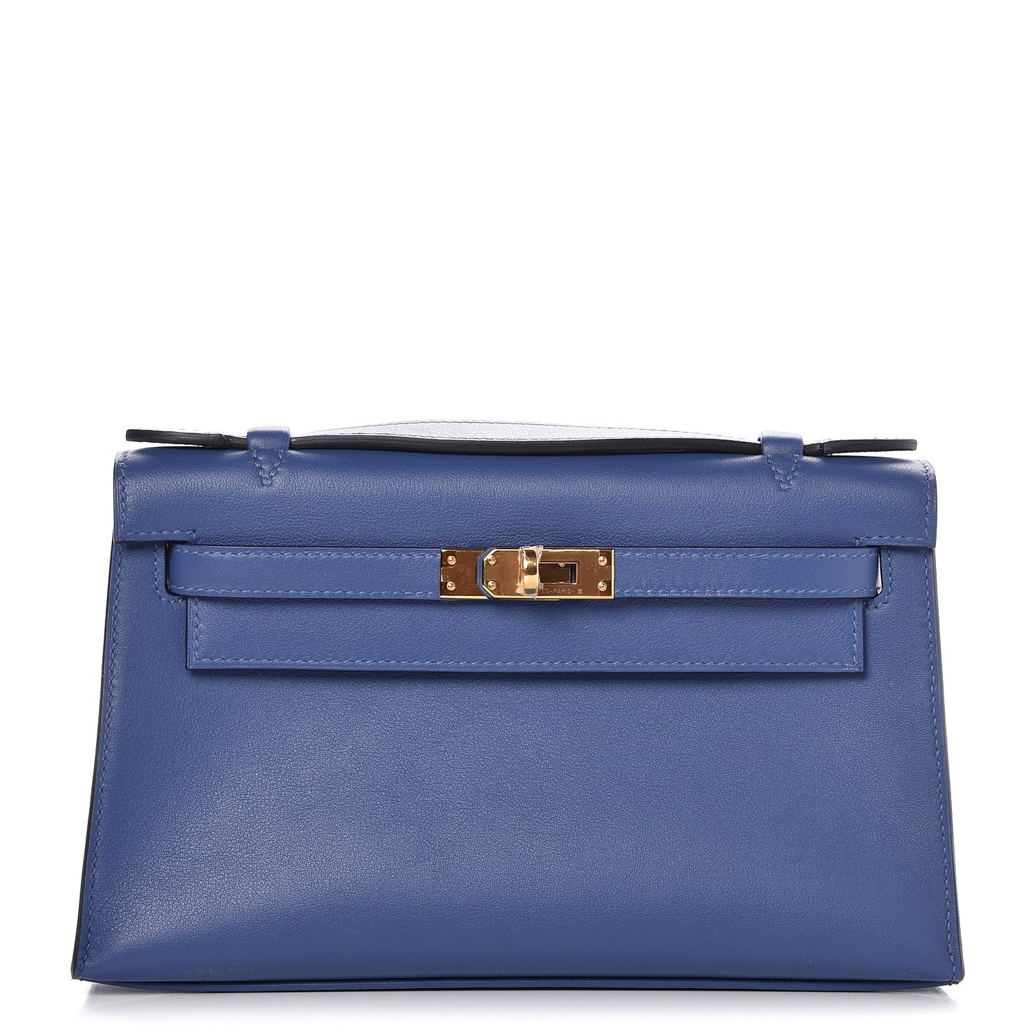 Swift Kelly Pochette Clutch Bleu Brighton