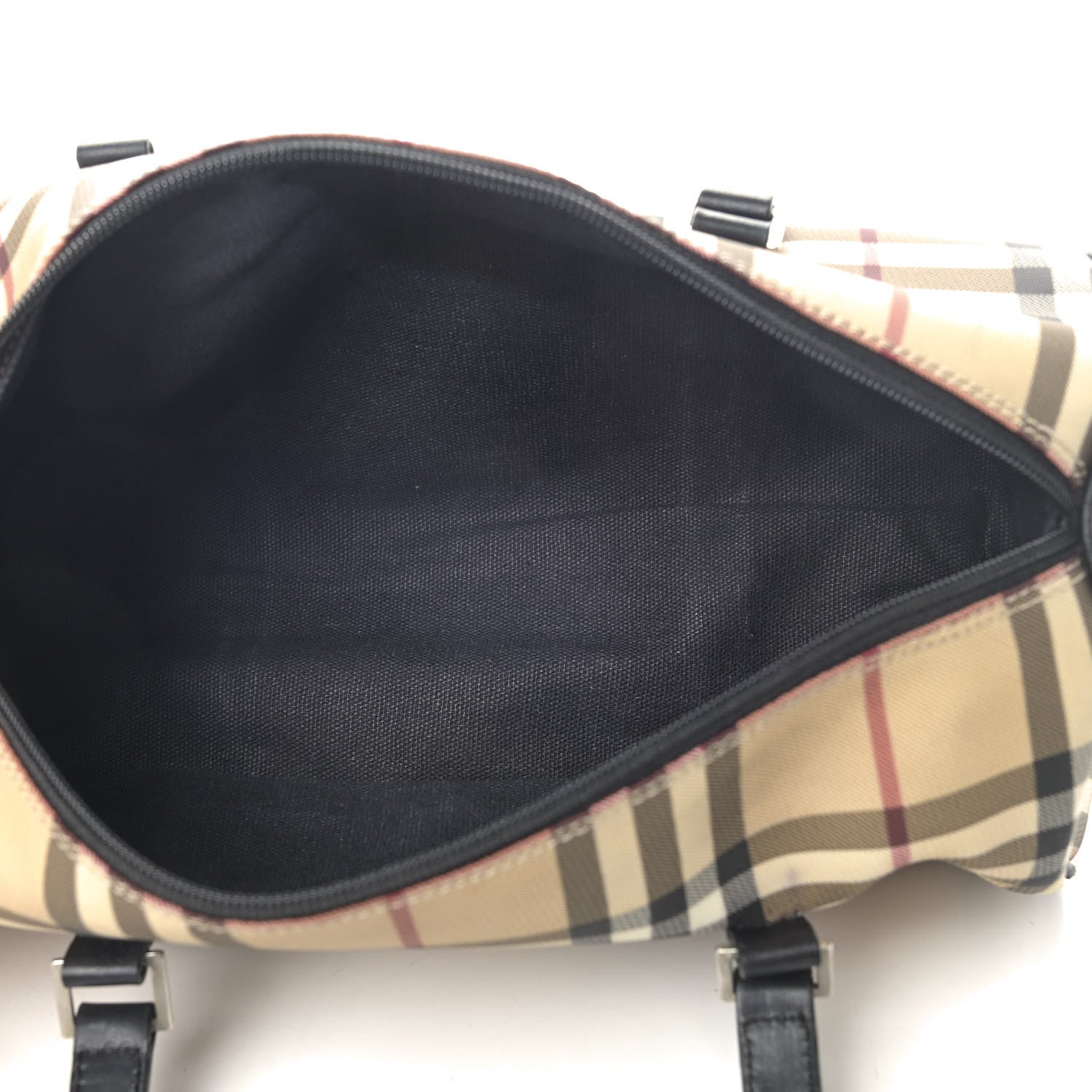 Burberry House Check Barrel Bag Black 4 of 13