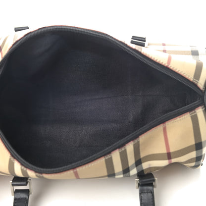 Burberry House Check Barrel Bag Black 4 of 13