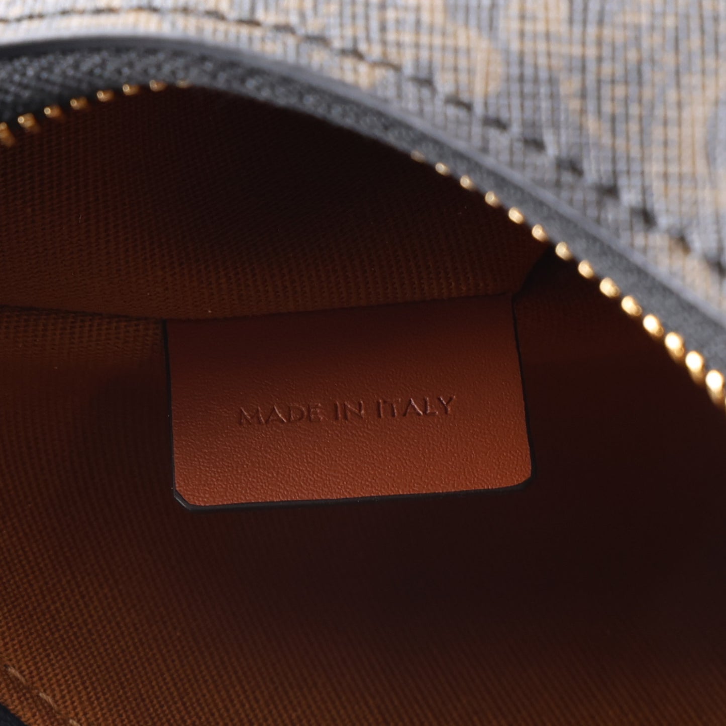 Triomphe Canvas Calfskin Medium Strap Ava Triomphe Shoulder Bag Tan