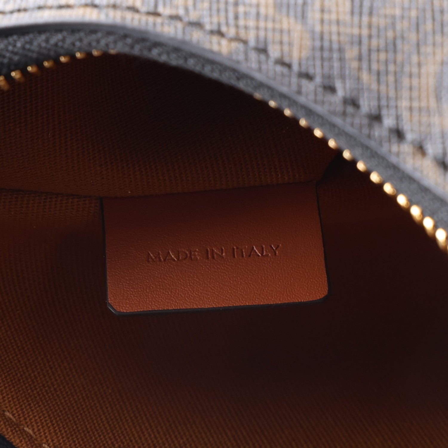 Celine Triomphe Canvas Calfskin Medium Strap Ava Triomphe Shoulder Bag Tan 7 of 11