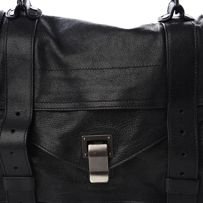 Proenza Schouler Lambskin Medium PS1 Satchel Black 10 of 10