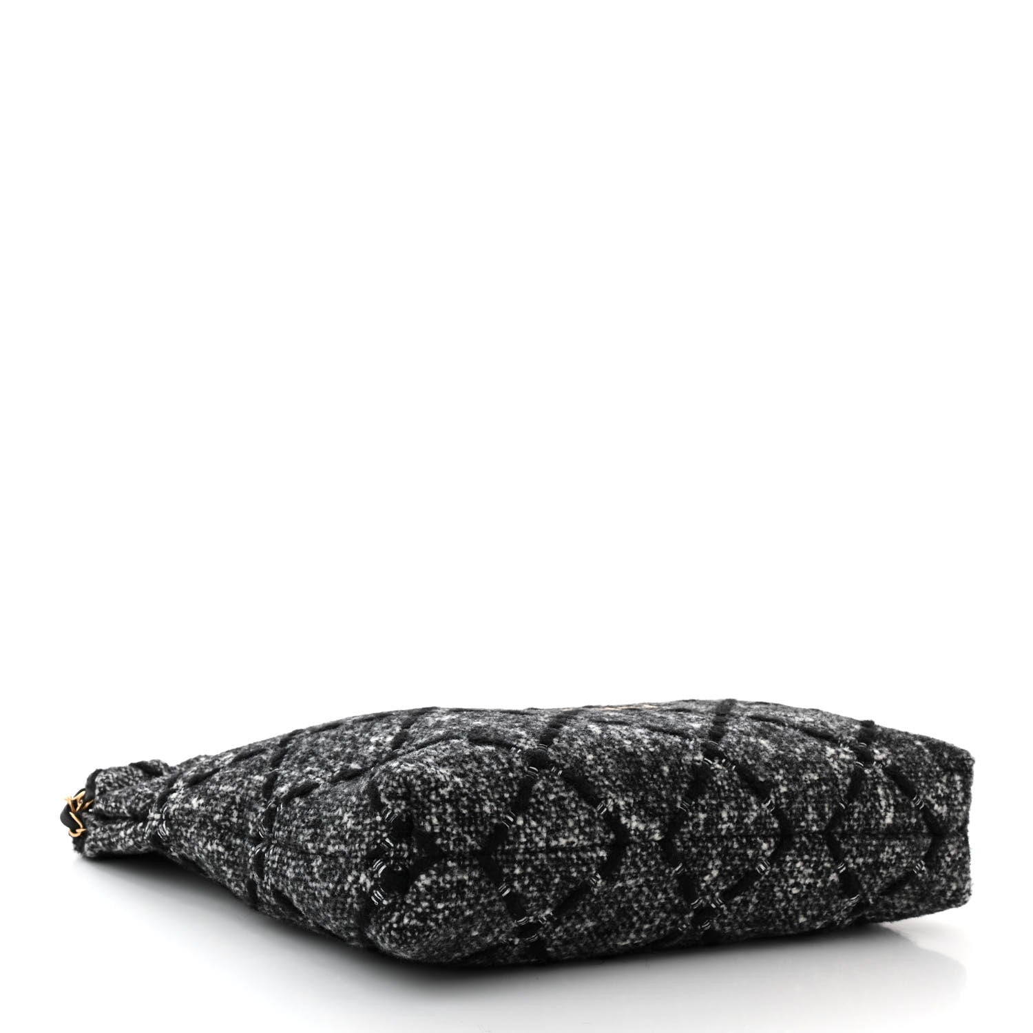 Chanel Tweed Quilted Chanel 22 Black Ecru 5 of 11