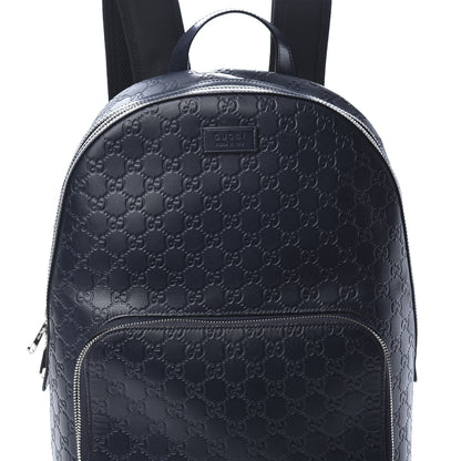 Gucci Guccissima Signature Day Backpack Blue 7 of 15