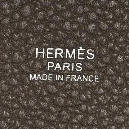 Hermes Taurillon Clemence Picotin Lock 22 MM Etoupe 6 of 10