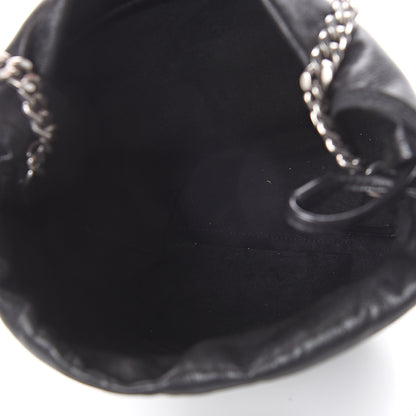 Saint Laurent Lambskin Small Teddy Bucket Bag Black 5 of 8