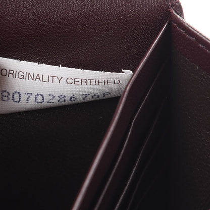 Bottega Veneta Nappa Intrecciato Continental Wallet Dark Barolo 8 of 10