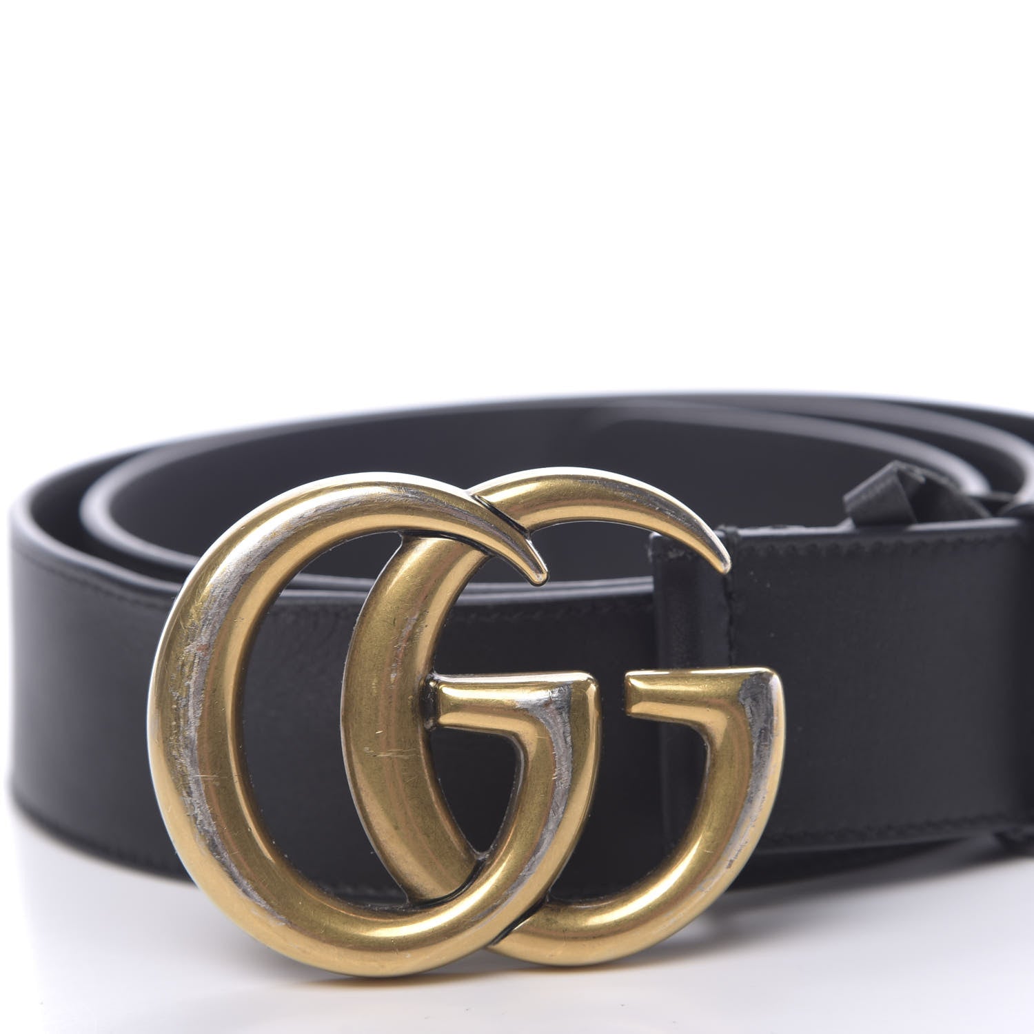 Gucci Calfskin Double G 40mm Belt 95 38 Black 7 of 8