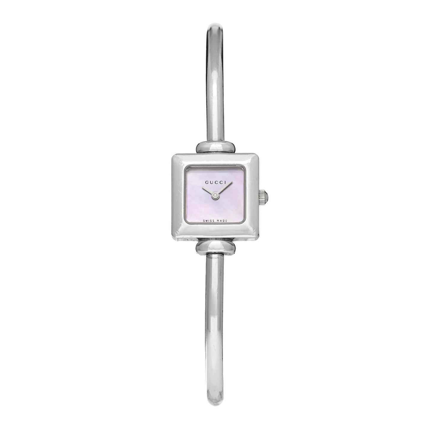 Stainless Steel Pink Mother of Pearl 19mm 1900L Quartz Watch