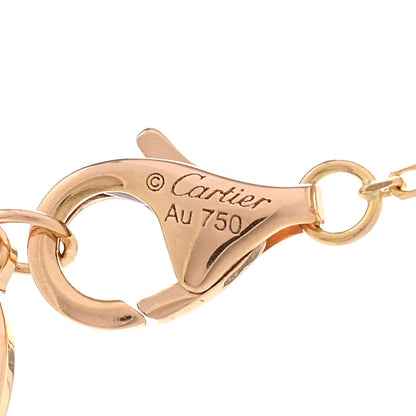 Cartier 18K Pink Gold Diamond .23ct C De Cartier Pendant Necklace 4 of 5