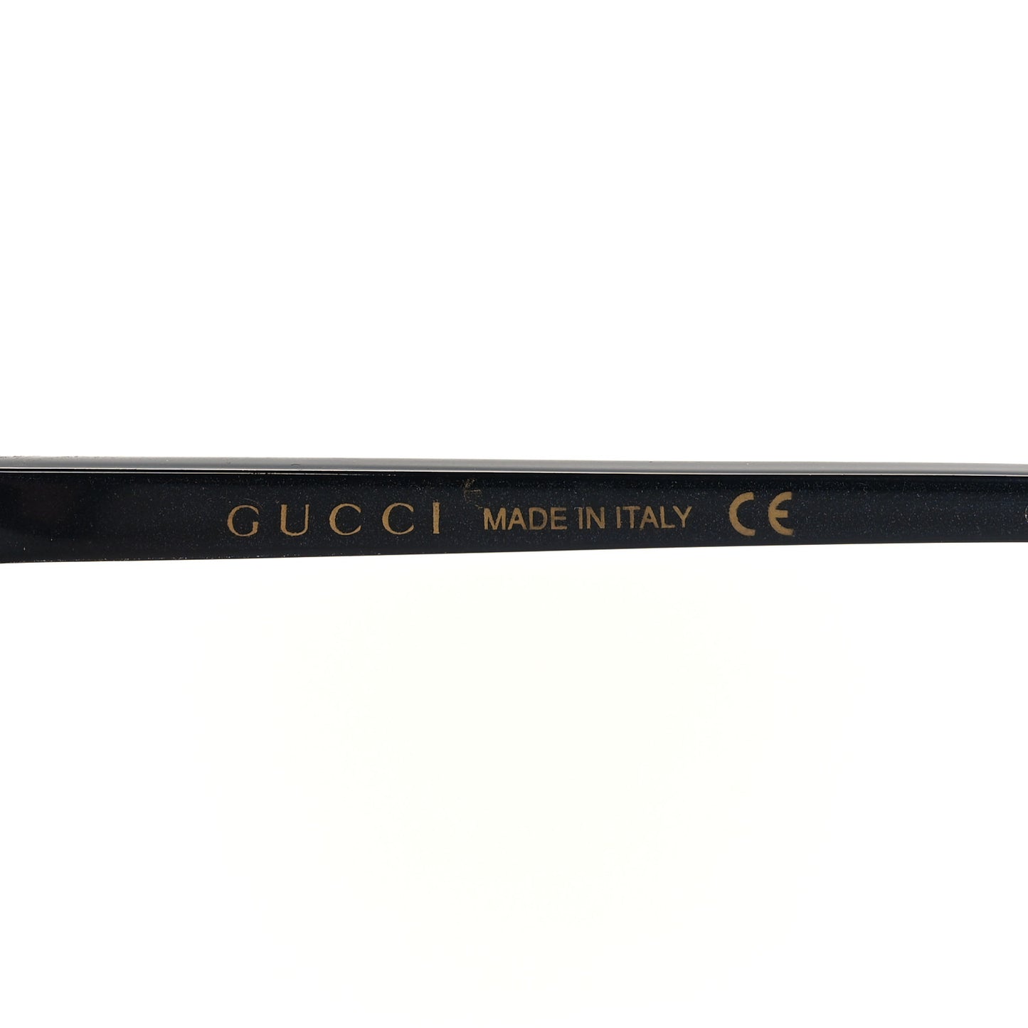 X ELTON JOHN Crystal Heart Sunglasses GG0360S Black