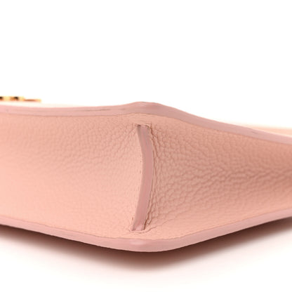 Burberry Grained Calfskin Mini TB Shoulder Pouch Dusty Pink 10 of 11