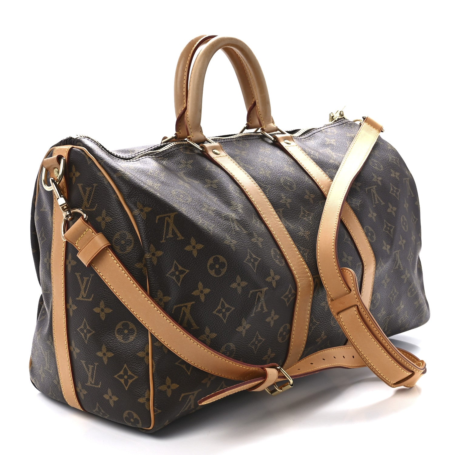Louis Vuitton Monogram Keepall Bandouliere 45 3 of 11