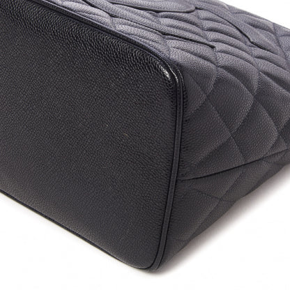 Chanel Caviar Quilted Medallion Tote Black 9 of 10