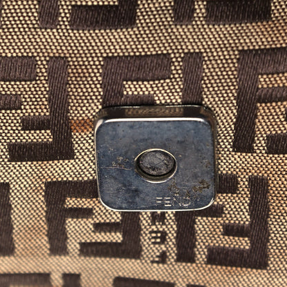 Fendi Zucchino Mama Baguette Dark Brown 12 of 17