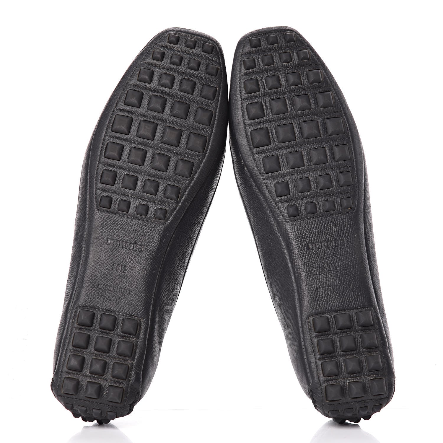 Hermes Epsom Liberty Ballerina Flats 38.5 Black 5 of 11