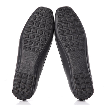 Hermes Epsom Liberty Ballerina Flats 38.5 Black 5 of 11