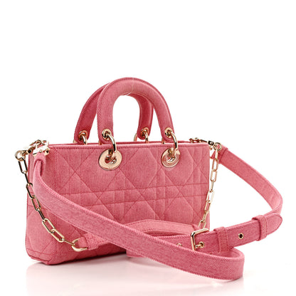 Christian Dior Denim Macrocannage Lady D-Joy Pink 3 of 10