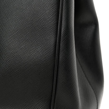Prada Saffiano Lux Large Galleria Double Zip Black 14 of 15