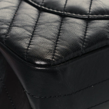 Chanel Aged Calfskin Chevron Quilted 2.55 Reissue 225 Flap So Black 11 of 14