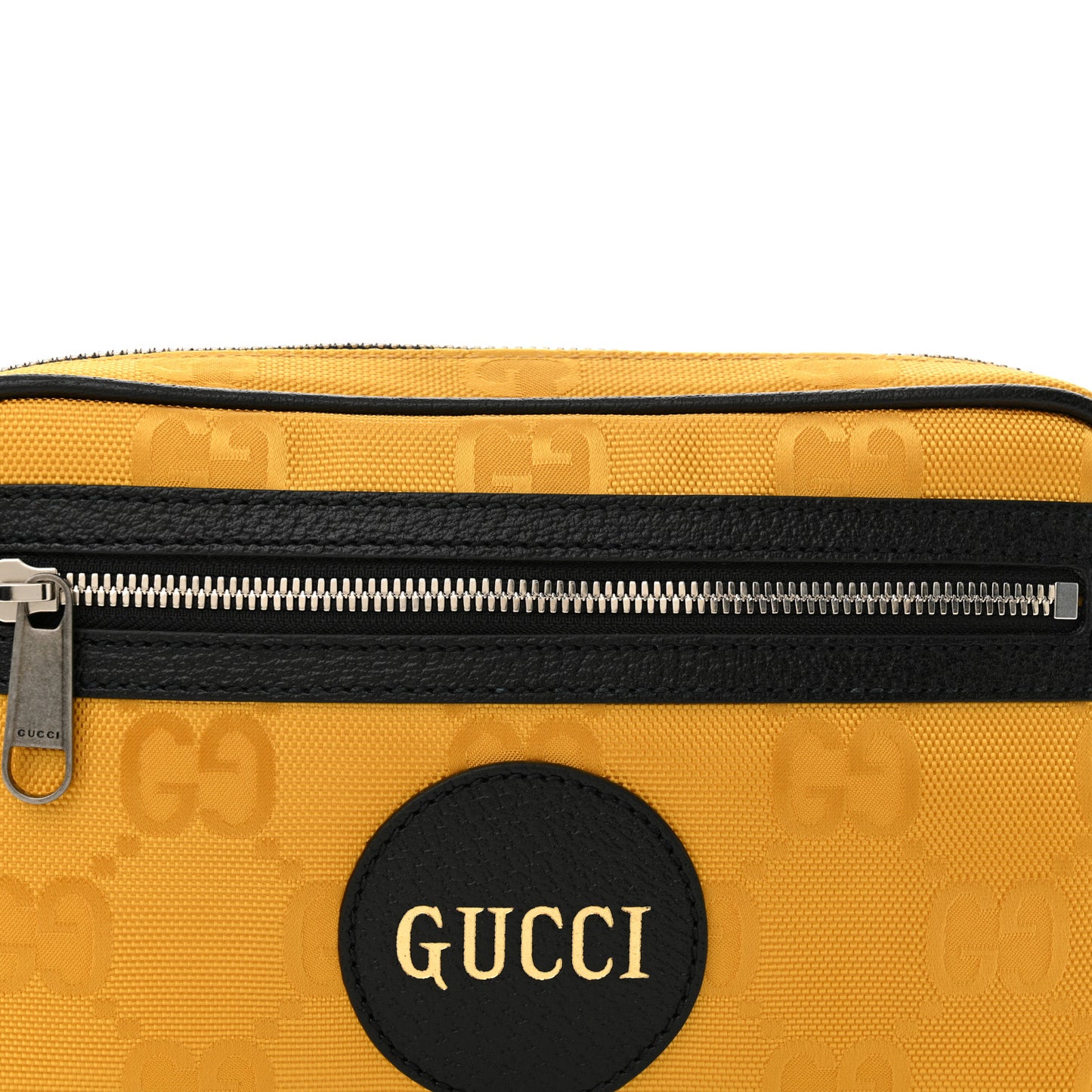 Econyl Nylon Monogram Off The Grid Belt Bag Crop Black