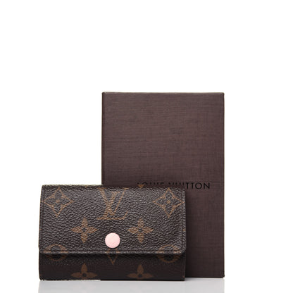 Louis Vuitton Monogram Multicles 6 Key Holder Rose Ballerine 16 of 16