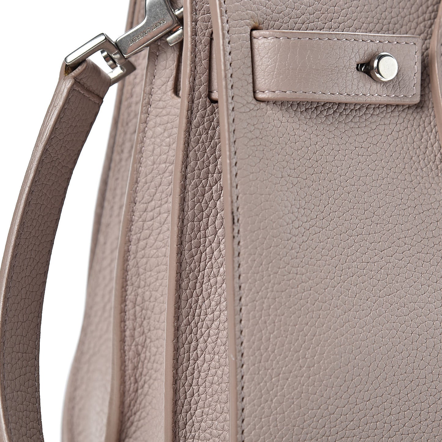 Grained Calfskin Baby Sac De Jour Souple Pale Blush