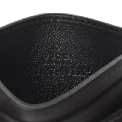 Gucci Calfskin Matelasse GG Marmont Card Holder Black 5 of 6