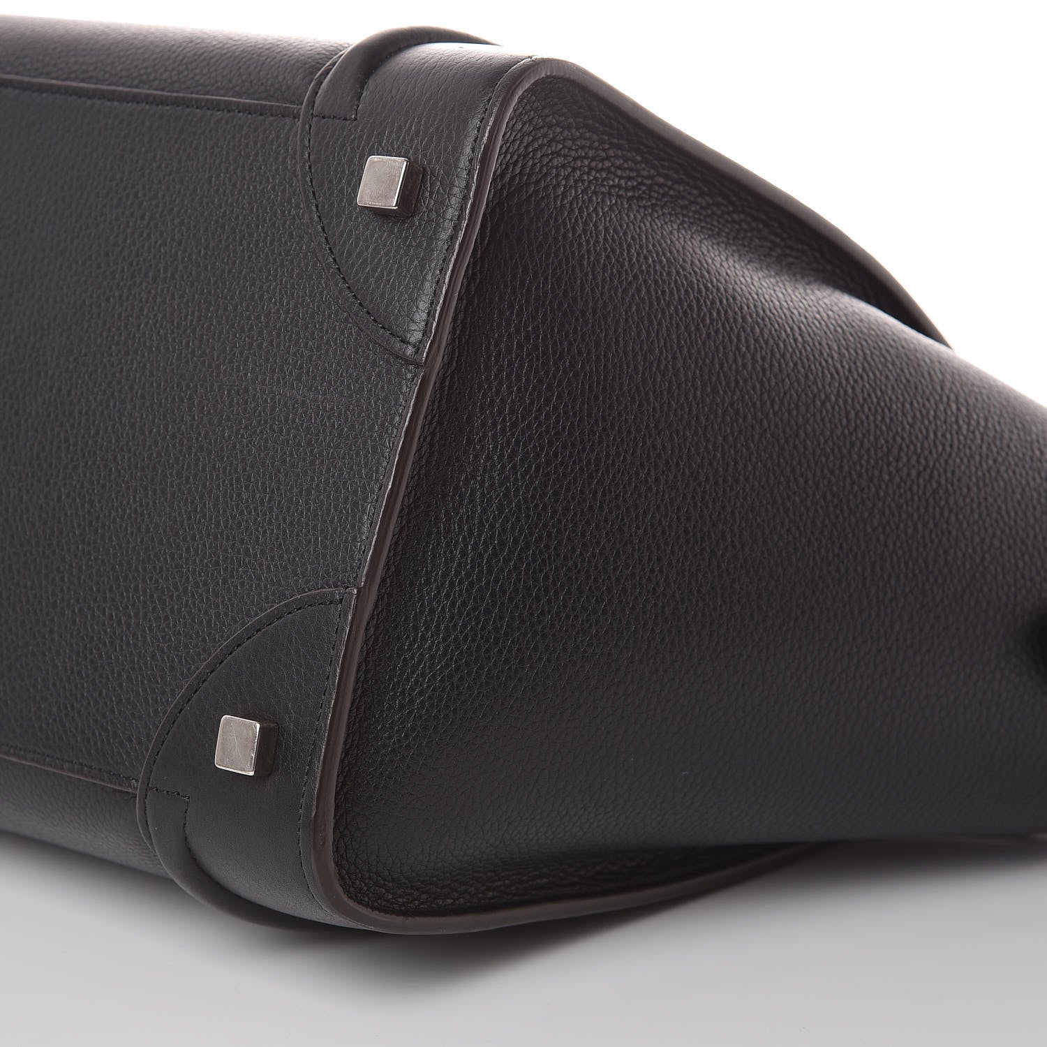 Celine Drummed Calfskin Mini Luggage Black 12 of 12