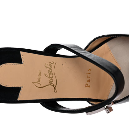 Christian Louboutin Nappa Choc Lock Flats 36 Black 8 of 9