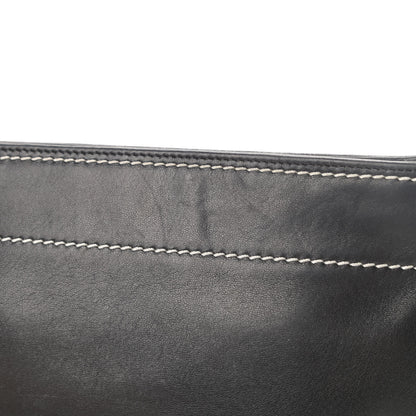 Chanel Lambskin Lax Pochette Black 11 of 11
