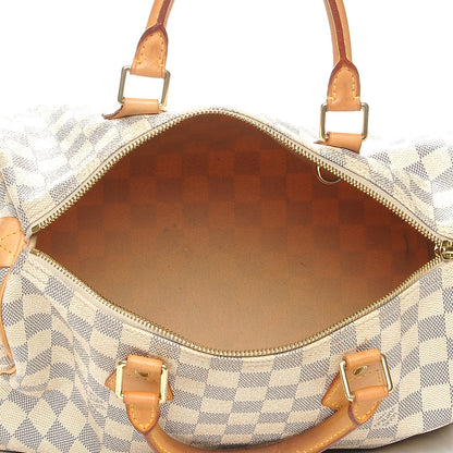 Louis Vuitton Damier Azur Speedy 30 6 of 8
