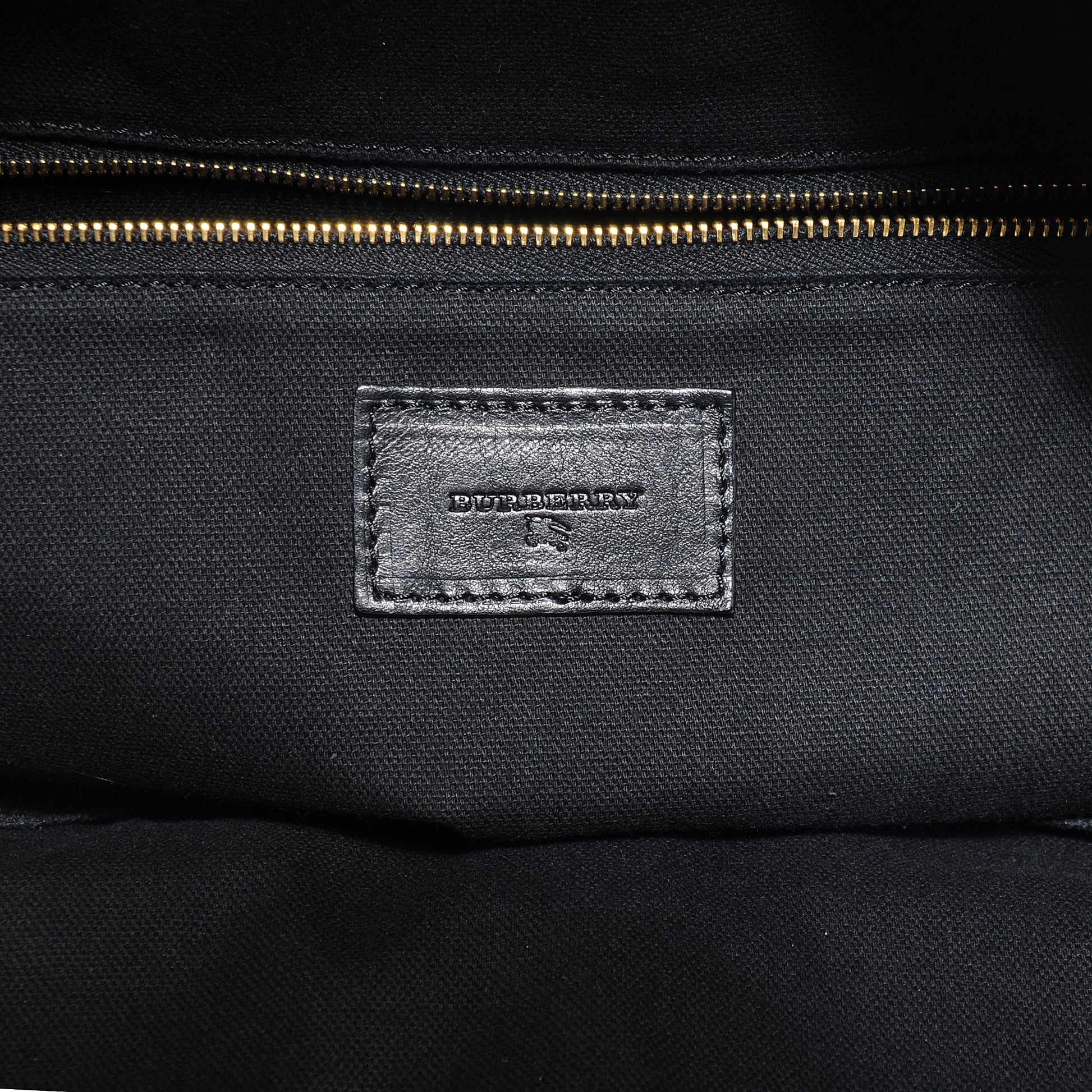 Burberry Leather Chain Hobo Black 6 of 7