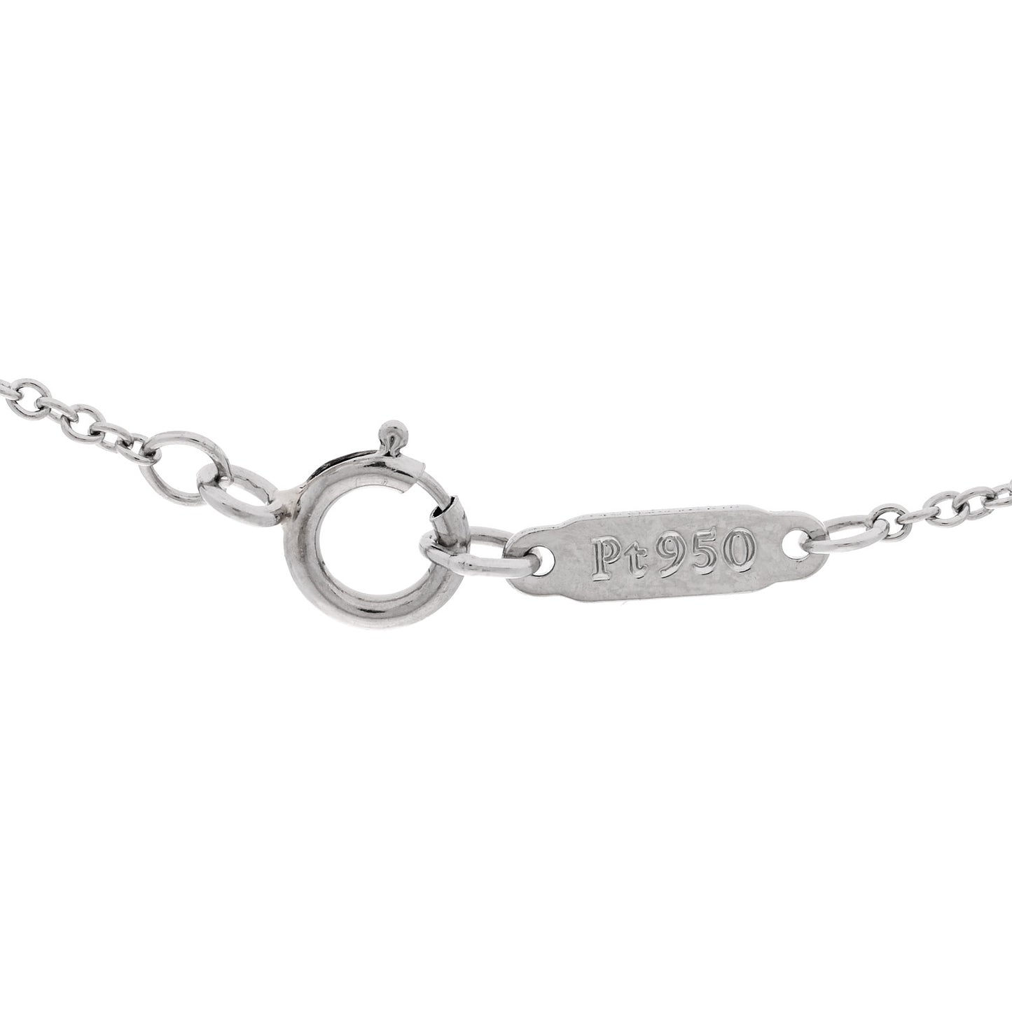 Platinum Diamond .32ctw Circlet Pendant Necklace