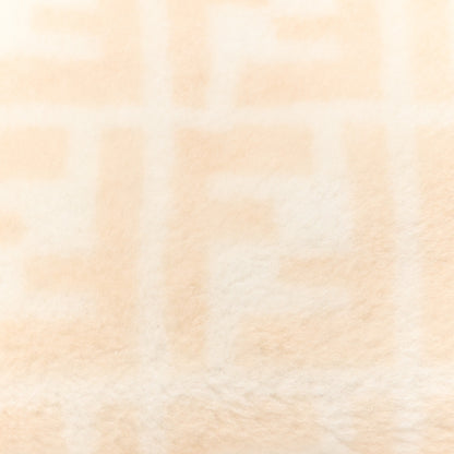 Fendi Shearling Nappa Macro FF 1974 Mini Peekaboo Iconic Satchel White Ice Cuoio Miele Scuro 9 of 11