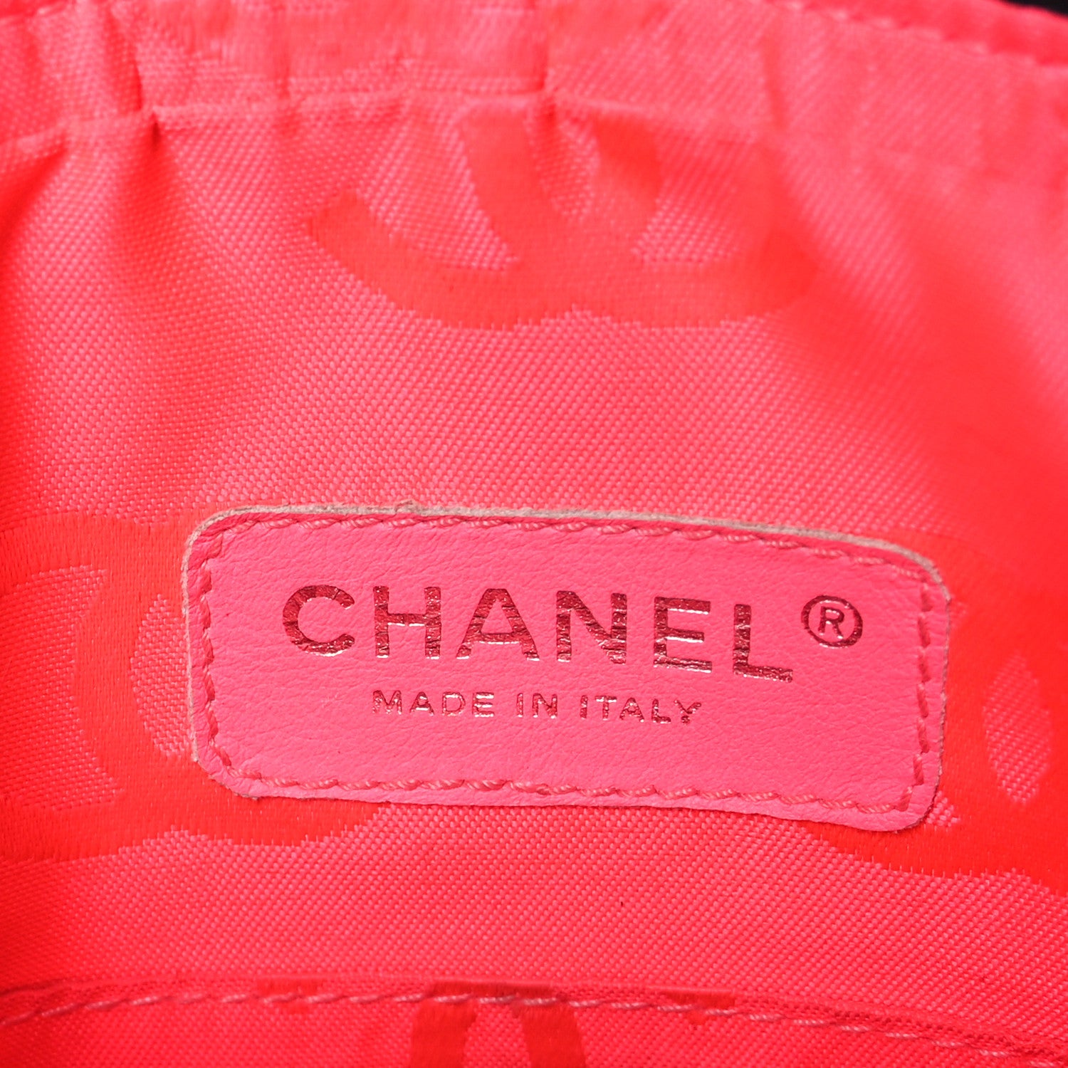 Chanel Calfskin Quilted Medium Cambon Messenger Black White 7 of 10