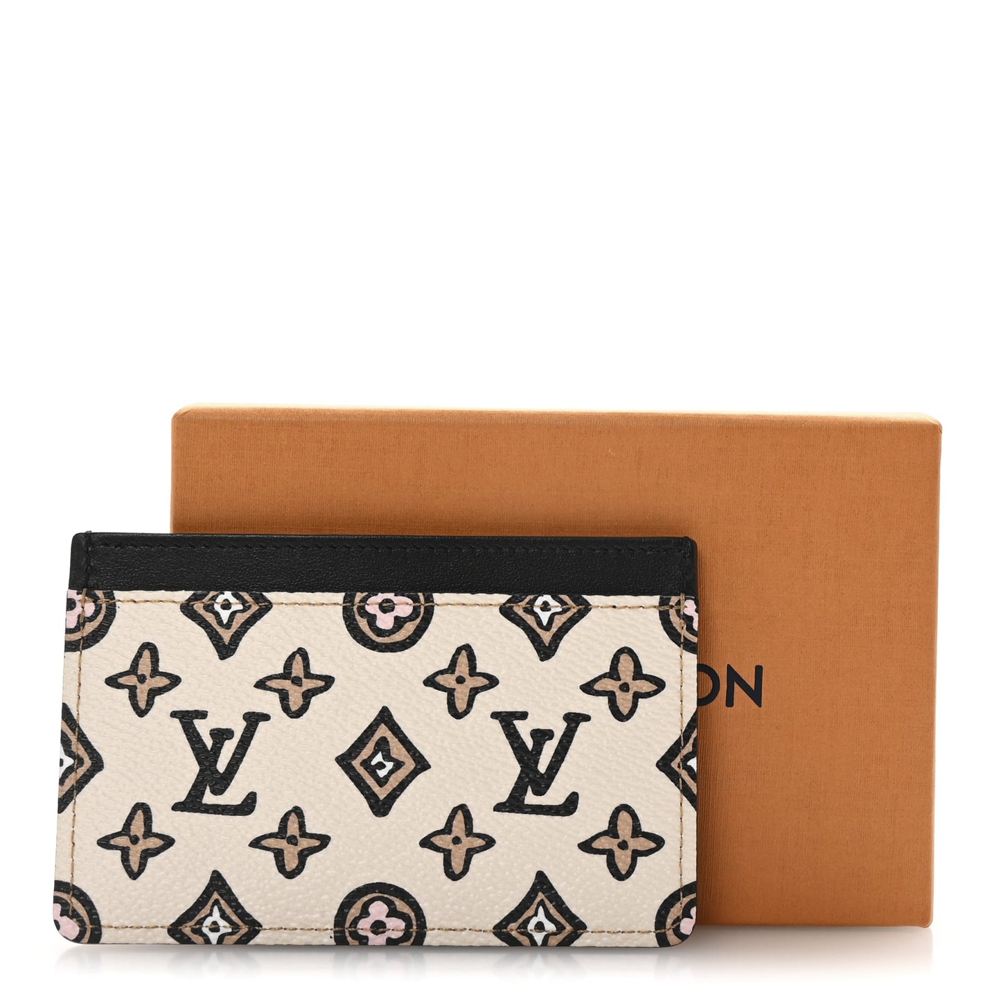 Monogram Giant Wild At Heart Card Holder Arizona